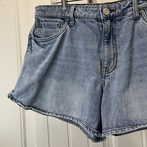 Kut from the Kloth Light Wash High Rise Jean Shorts Womens Size 12 Festival - Picture 3 of 7